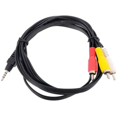 Лот: 25800219. Фото: 1. КАБЕЛЬ СИГНАЛ Jack 3,5mm (M)--... Шнуры, кабели, разъёмы