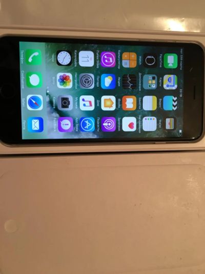 Лот: 7989097. Фото: 1. iphone 6 plus 64gb space gray. Смартфоны