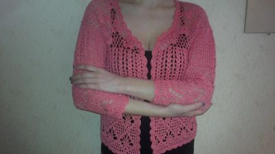 Лот: 3735094. Фото: 1. Ажурное болеро на взрослого, НОВОЕ... Готовые изделия