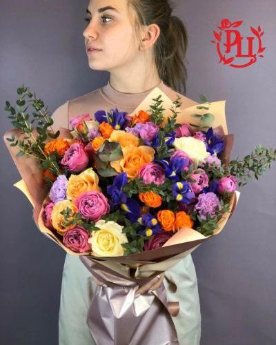 Лот: 15537687. Фото: 1. Сказочный букет "Сновидение". Свежие цветы