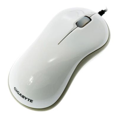 Лот: 5363897. Фото: 1. Мышь Gigabyte M5050 USB белая... Клавиатуры и мыши