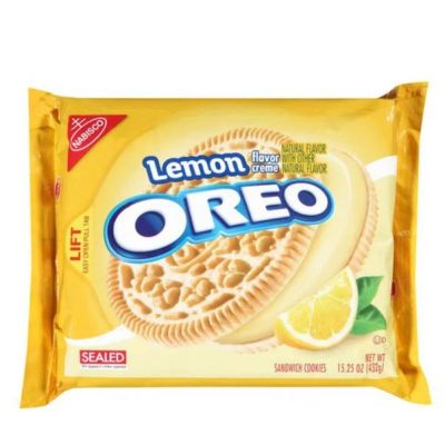 Лот: 7721569. Фото: 1. Oreo Lemon. Печенье, вафли, пряники