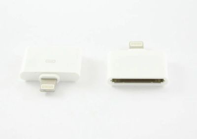 Лот: 10359564. Фото: 1. Переходник разъема с iPhone 4... Дата-кабели, переходники