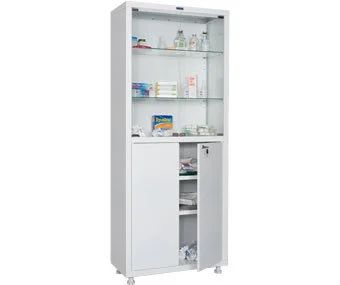 Лот: 3679186. Фото: 1. Медицинский шкаф Практик MD 2... Металлическая мебель