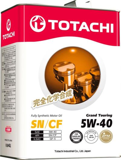 Лот: 4759151. Фото: 1. Totachi 5w40 синт 4л. Масла, жидкости