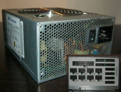 Лот: 15333934. Фото: 1. Блок питания FSP 1200-50AAG тихие... Корпуса, блоки питания