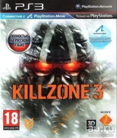 Лот: 8956178. Фото: 1. Killzone 3 ps3 Полностью на русском. Игры для консолей