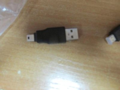 Лот: 10799367. Фото: 1. Переходник USB - MiniUSB. Дата-кабели, переходники