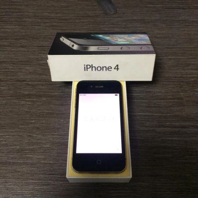 Лот: 6961585. Фото: 1. iPhone 4, Black, 16GB. Смартфоны