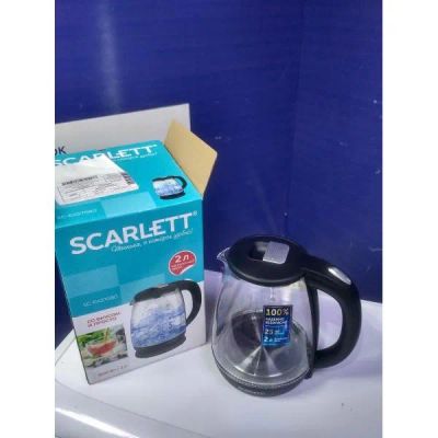Лот: 25723828. Фото: 1. Чайник SCARLETT SC-EK27G69. Чайники, кофемашины, кулеры