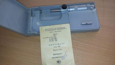 Лот: 9209934. Фото: 1. микрометр 25 -50 (49). Контрольно-измерительное оборудование