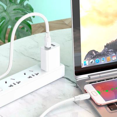 Лот: 19877335. Фото: 1. Кабель Hoco X84 USB 2.0 - microUSB... Дата-кабели, переходники