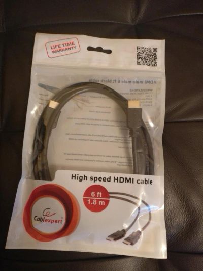 Лот: 10439274. Фото: 1. HDMI cable / HDMI кабель / 1,8... Шлейфы, кабели, переходники