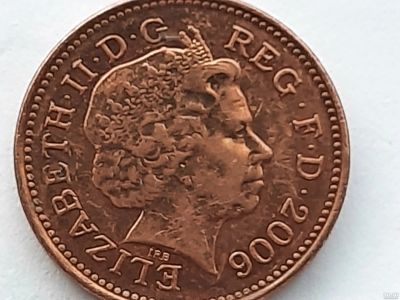 Лот: 17746433. Фото: 1. Монета Великобритании 1 пенни... Великобритания и острова