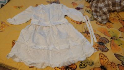 Лот: 13897199. Фото: 1. Платье нарядное для девочки 7-8... Платья, сарафаны