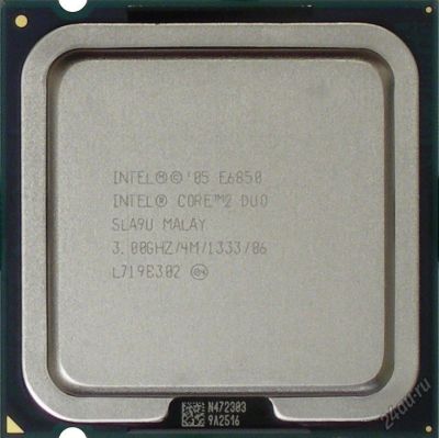 Лот: 5625440. Фото: 1. Процессор Intel Core 2 Duo E6850... Процессоры