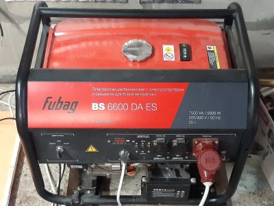 Лот: 16162157. Фото: 1. Fubag BS 6600 DA ES Бензо-генератор... Бензо-, мотоинструмент