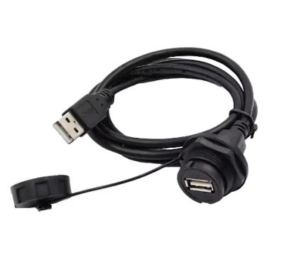 Лот: 17509497. Фото: 1. Kабель USB 2.0 вилка - розетка... Разъёмы