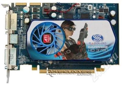Лот: 239797. Фото: 1. Radeon HD 3750 512M DDR3. Видеокарты