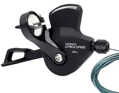 Лот: 25015519. Фото: 1. Шифтер Shimano Deore, M4100, правый... Запчасти