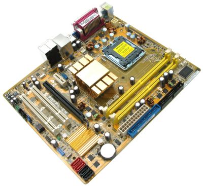 Лот: 19010491. Фото: 1. Материнская плата Asus P5KPL-СM... Материнские платы