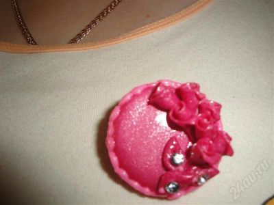 Лот: 459951. Фото: 1. Изделия из полимерной глины брошь... Другое (ювелирные изделия, бижутерия, часы)