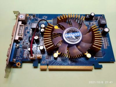 Лот: 18164565. Фото: 1. Galaxy 9400GT 512Mb DDR2. Видеокарты
