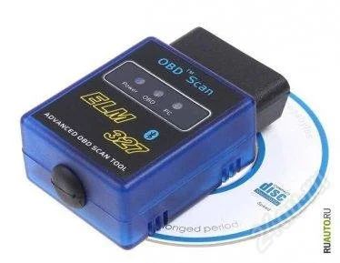 Лот: 2295785. Фото: 1. Адаптер elm327 obd 2 - блютюз. Электроприборы для автомобиля