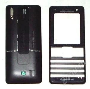 Лот: 1740578. Фото: 1. Корпус Sony Ericsson K770 (черный... Корпуса, клавиатуры, кнопки