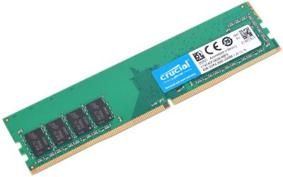 Лот: 16412934. Фото: 1. 4Gb DDR4 Crucial CT4G4DFS8266... Оперативная память