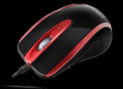 Лот: 3552261. Фото: 1. Мышь CMM-014 (black&red). Клавиатуры и мыши