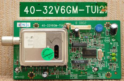 Лот: 3637271. Фото: 1. Плата тюнера 40-32V6GM-TUI2X... Печатные платы