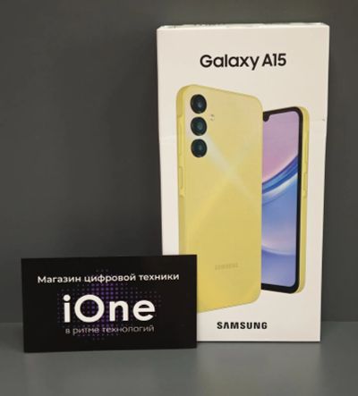 Лот: 23360198. Фото: 1. Samsung Galaxy A15 6/128Gb Yellow... Смартфоны