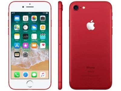 Лот: 11308912. Фото: 1. iphone 7 red. Смартфоны