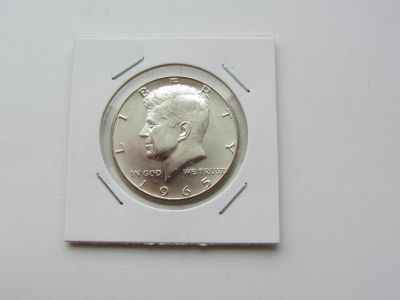 Лот: 15050189. Фото: 1. США 50 центов 1965 г (Half dollar... Америка