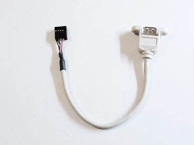 Лот: 21987484. Фото: 1. USB под монтаж винтами с разъёмом... Материнские платы