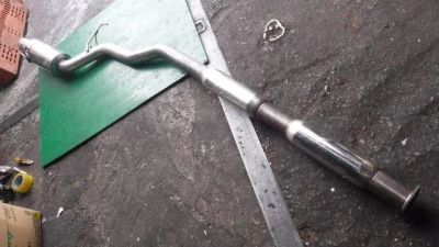Лот: 11048798. Фото: 1. Fujitsbo Mitsubishi Lancer CT9A... Выхлопная система
