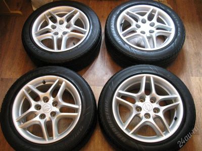 Лот: 1903840. Фото: 1. Диски Nissan Skyline оригинальные... Шины на дисках