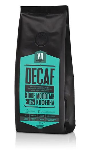 Лот: 9185638. Фото: 1. Кофе молотый без кофеина DECAF. Чай, кофе, какао