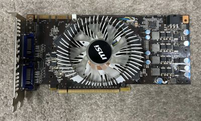 Лот: 18266891. Фото: 1. Видеокарта MSI GeForce GTS 250... Видеокарты