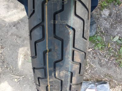 Лот: 13899942. Фото: 1. Dunlop 404 100/90-19 57S. Запчасти