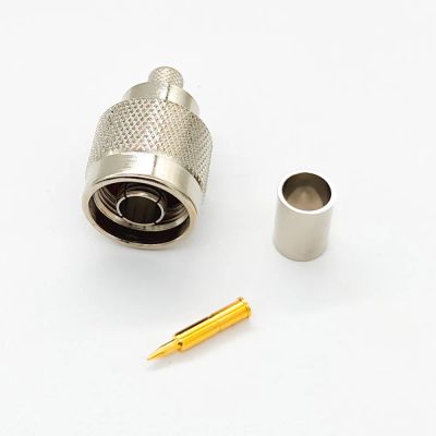 Лот: 24346286. Фото: 1. Разъем N type, штекер, кабельный... Разъёмы