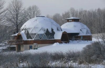 Лот: 5058579. Фото: 1. Купольный Дом / Площадь 89 кв... Срубы, бани, дома
