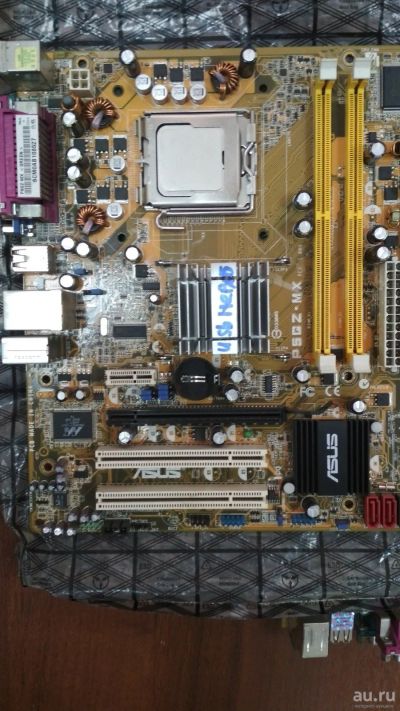 Лот: 13336105. Фото: 1. Материнская плата Asus P5GZ-MX... Материнские платы