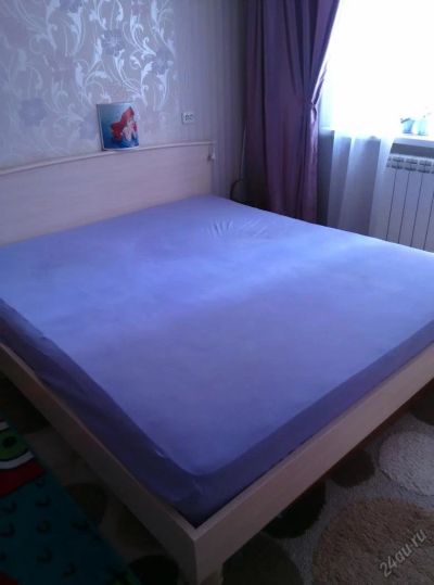 Лот: 5923887. Фото: 1. Кровать фирмы "лазурит" евро... Кровати