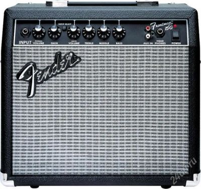 Лот: 2790296. Фото: 1. fender frontman 15 G. Гитарные эффекты и комбоусилители