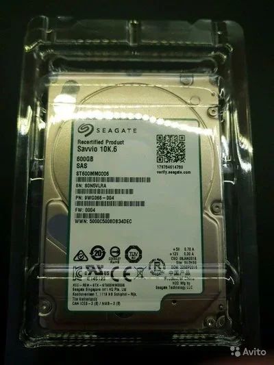 Лот: 12879243. Фото: 1. Жесткий диск seagate ST600MM006. Жёсткие диски (HDD)