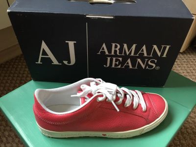 Лот: 6170516. Фото: 1. Женские кеды Armani p.37. Кеды, кроссовки, слипоны