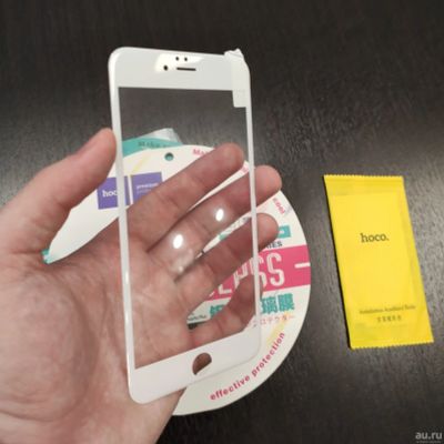 Лот: 16803760. Фото: 1. Защитное стекло Hoco V9 для iPhone... Защитные стёкла, защитные плёнки