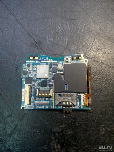Лот: 9447501. Фото: 1. Основная плата Samsung i900. Микросхемы и платы